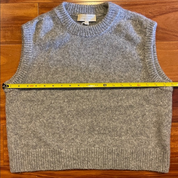 Sezane Samuel vest grey XS new with tags NWT - Picture 6 of 8